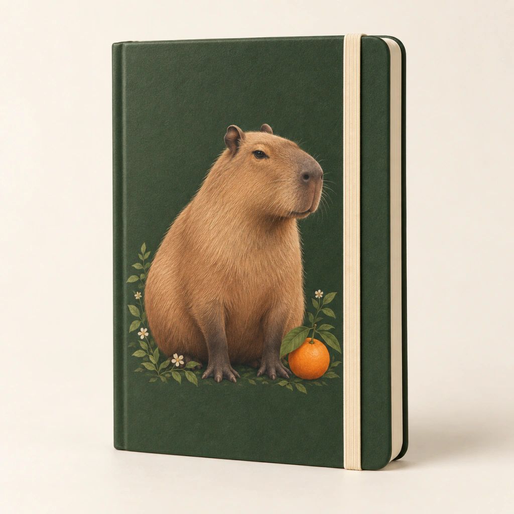 Libreta Capybara — Ideas Sin Apuro