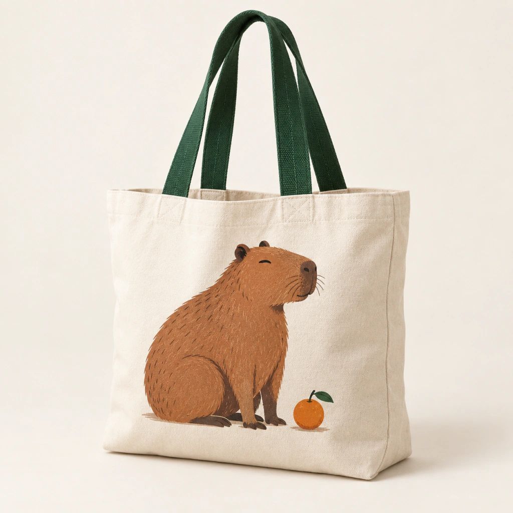 Tote Capybara — Voy Tranqui